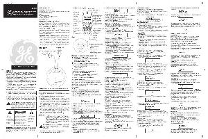 Инструкция GE 2-1830  ― Manual-Shop.ru