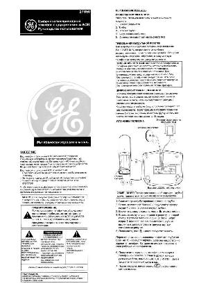 Инструкция GE 2-7850  ― Manual-Shop.ru