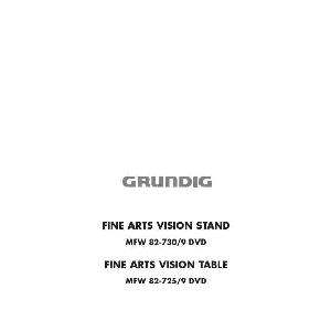 User manual Grundig MFW 82-730/9 DVD  ― Manual-Shop.ru