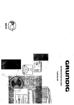 User manual Grundig Yacht Boy 400  ― Manual-Shop.ru