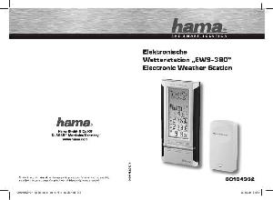 Инструкция HAMA EWS-380  ― Manual-Shop.ru
