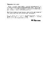 User manual Hansa ZIM-414H 