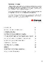 User manual Hansa ZIM-436EH 
