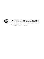 User manual HP LaserJet Enterprise 500 MFP M525 