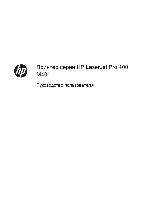 User manual HP LaserJet Pro M401 