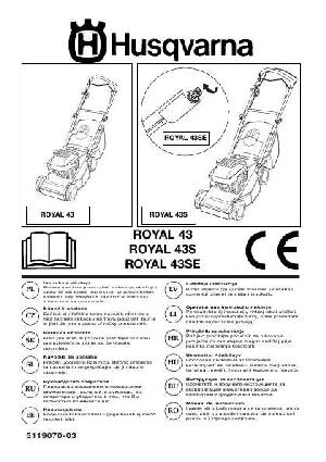 User manual Husqvarna Royal 43SE  ― Manual-Shop.ru