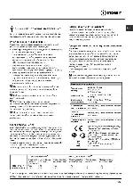 User manual Indesit DIFP-36 