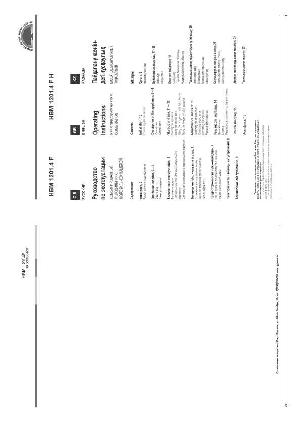 User manual Indesit HBM 1201.4 F H  ― Manual-Shop.ru