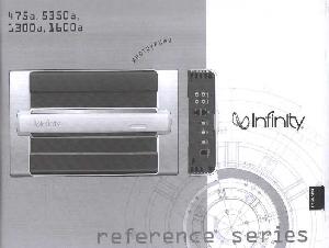 Инструкция Infinity Reference 5350a  ― Manual-Shop.ru