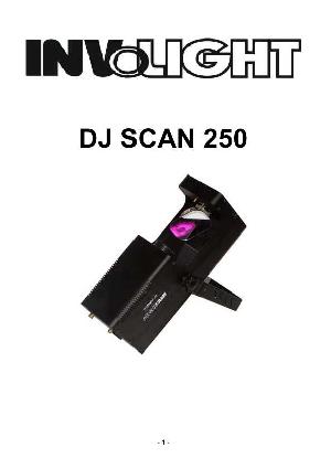 Инструкция Involight DJ Scan 250  ― Manual-Shop.ru