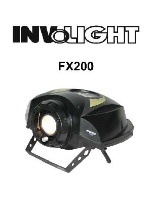 User manual Involight FX-200  ― Manual-Shop.ru