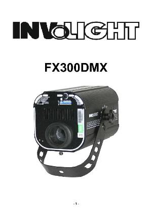 Инструкция Involight FX-300DMX  ― Manual-Shop.ru