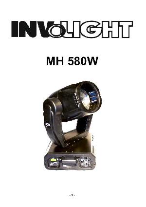 Инструкция Involight MH-580W  ― Manual-Shop.ru