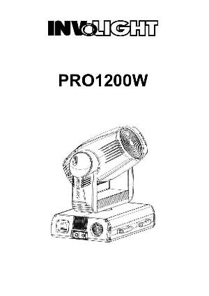Инструкция Involight PRO-1200W  ― Manual-Shop.ru