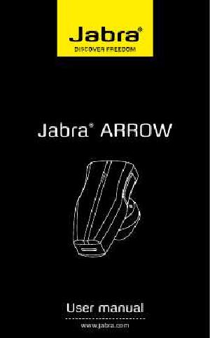Инструкция Jabra Arrow  ― Manual-Shop.ru