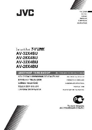 User manual JVC AV-28X4SU  ― Manual-Shop.ru
