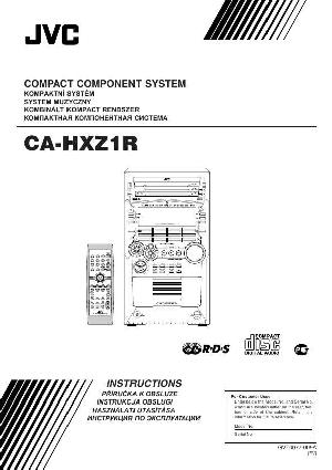 Инструкция JVC CA-HXZ1R  ― Manual-Shop.ru
