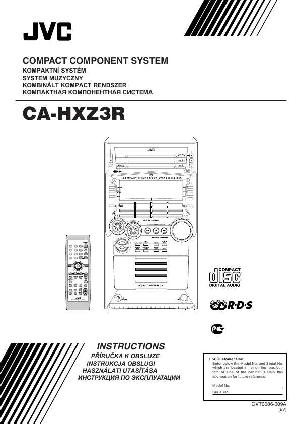 User manual JVC CA-HXZ3R  ― Manual-Shop.ru