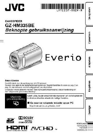 User manual JVC GZ-HM335BE  ― Manual-Shop.ru