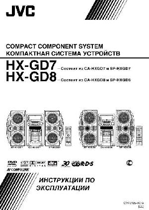 Инструкция JVC HX-GD7  ― Manual-Shop.ru
