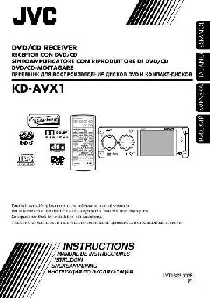 Инструкция JVC KD-AVX1  ― Manual-Shop.ru