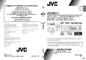User manual JVC KD-R611  ― Manual-Shop.ru