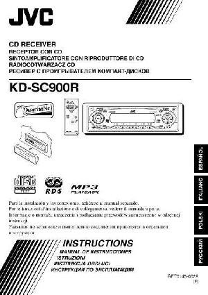 User manual JVC KD-SC900  ― Manual-Shop.ru