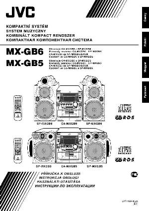 User manual JVC MX-GB5  ― Manual-Shop.ru