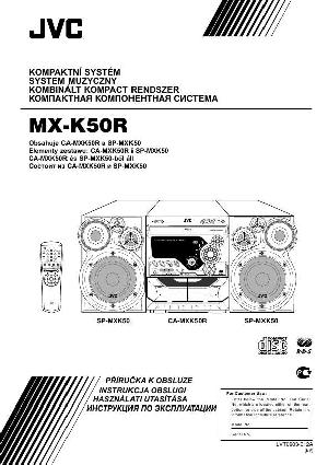 User manual JVC MX-K50R  ― Manual-Shop.ru
