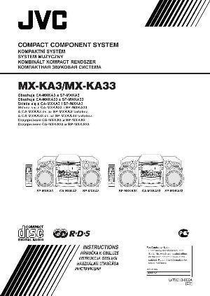 User manual JVC MX-KA33  ― Manual-Shop.ru