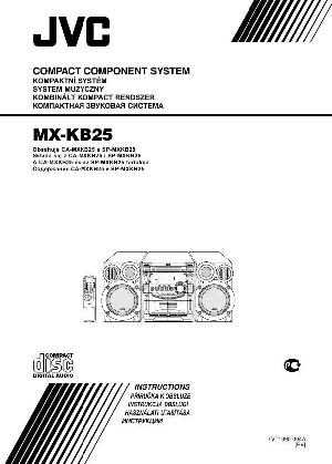 Инструкция JVC MX-KB25  ― Manual-Shop.ru