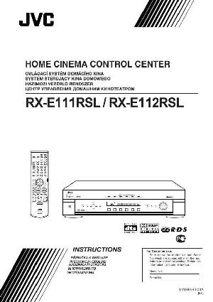 Инструкция JVC RX-E111RSL  ― Manual-Shop.ru