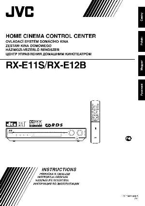 Инструкция JVC RX-E12B  ― Manual-Shop.ru