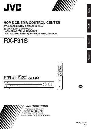 User manual JVC RX-F31S  ― Manual-Shop.ru