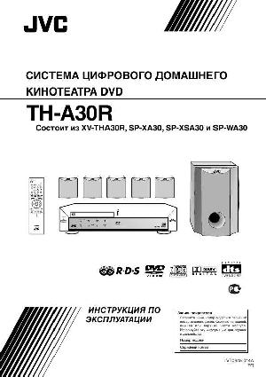 User manual JVC TH-A30R  ― Manual-Shop.ru