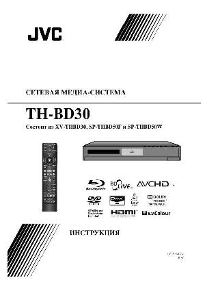 Инструкция JVC TH-BD30  ― Manual-Shop.ru