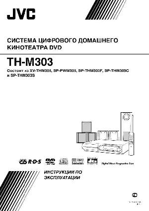 Инструкция JVC TH-M303  ― Manual-Shop.ru