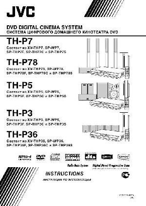 User manual JVC TH-P36  ― Manual-Shop.ru