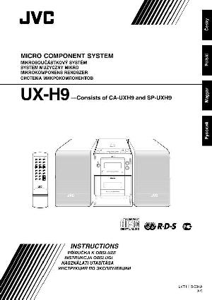 User manual JVC UX-H9  ― Manual-Shop.ru