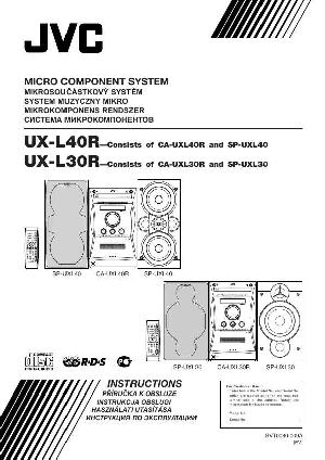 User manual JVC UX-L30R  ― Manual-Shop.ru
