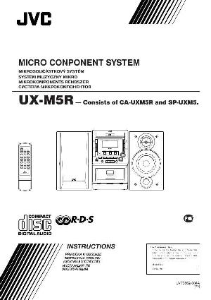 Инструкция JVC UX-M5R  ― Manual-Shop.ru