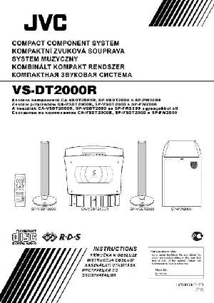 User manual JVC VS-DT200R  ― Manual-Shop.ru