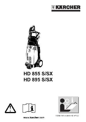 User manual Karcher HD 855 SX-Plus  ― Manual-Shop.ru