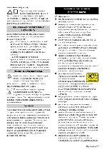 User manual Karcher K 4.98M WB-Plus Al 