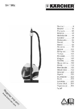 User manual Karcher SV-1802  ― Manual-Shop.ru