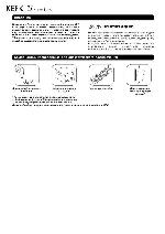 User manual KEF CI200-3QT 