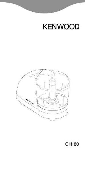 Инструкция Kenwood CH-180  ― Manual-Shop.ru