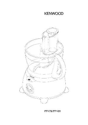 Инструкция Kenwood FP-481  ― Manual-Shop.ru