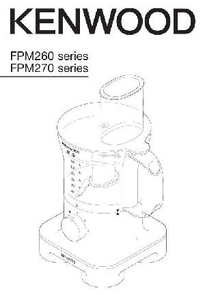 User manual Kenwood FPM-260  ― Manual-Shop.ru