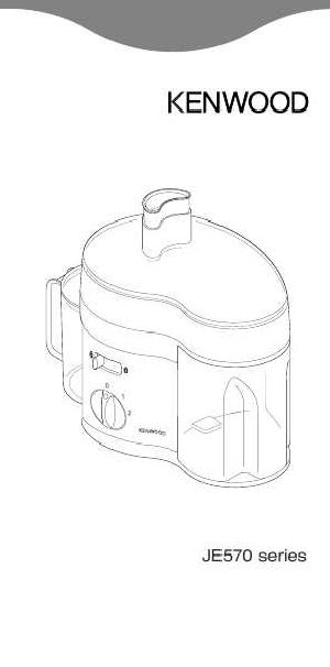 User manual Kenwood JE-570  ― Manual-Shop.ru